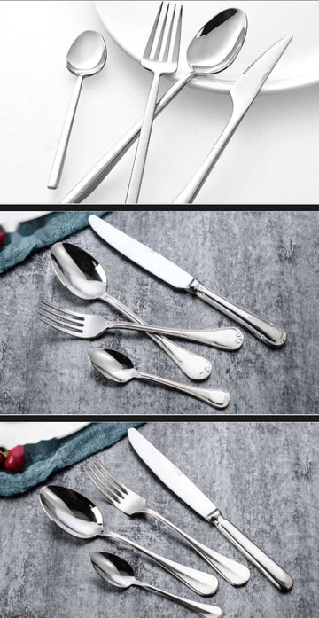 Plates, Cutlery, Drinkware